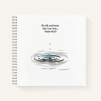 Psalm 46:10 Christelijk dagboek | Schrift notitieb Notitieboek