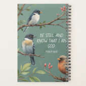 Psalm 46:10 Christelijke Bijbelvers Afbeelding Planner (Achterkant)