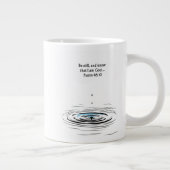 Psalm 46:10 Christelijke mok inspirerend geschenk (Rechts)