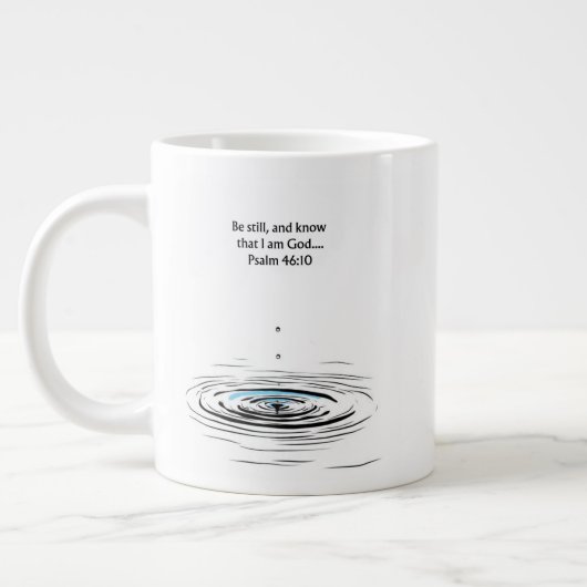Psalm 46:10 Christelijke mok inspirerend geschenk (Links)