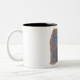 PSALM 46:10 - Coffee Mug Tweekleurige Koffiemok