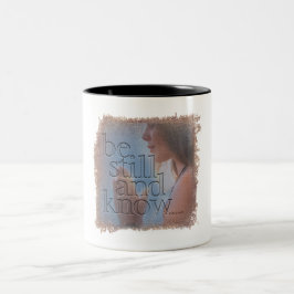 PSALM 46:10 - Coffee Mug Tweekleurige Koffiemok