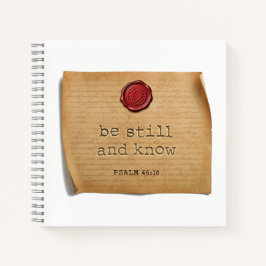 PSALM 46:10 - Dagboek Notitieboek