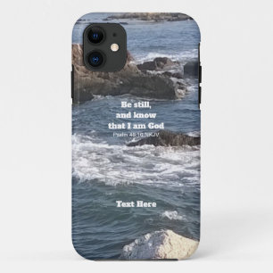 Psalm 46:10 Foto van Ocean Christelijk Case-Mate iPhone Case