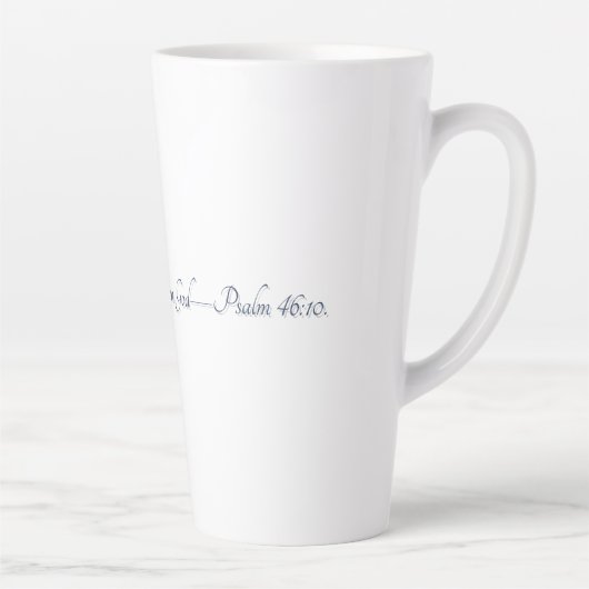 Psalm 46:10, Geschenk mok (Rechts)