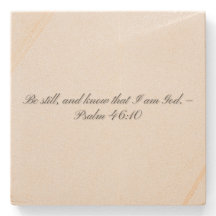Psalm 46:10, Geschenk Onderzetter