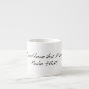Psalm 46:10, Geschenk Specialty Mok