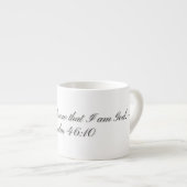 Psalm 46:10, Geschenk Specialty Mok (Voorkant rechts)