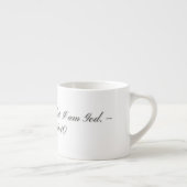 Psalm 46:10, Geschenk Specialty Mok (Rechts)