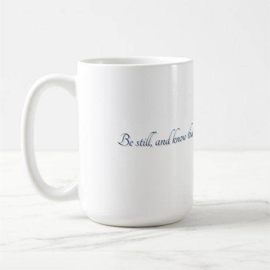 Psalm 46:10, Geschenkmok Koffiemok (Links)