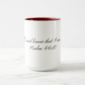 Psalm 46:10, Geschenkmok Mok (Midden)