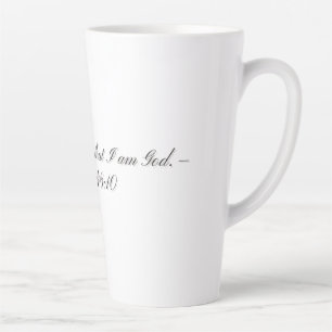 Psalm 46:10, Gift Latte Mok