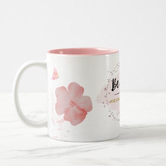 Psalm 46:10 Keramische Mok (Links)