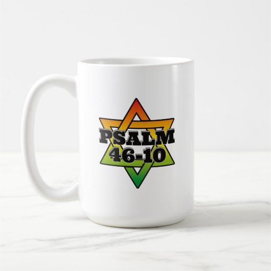 Psalm 46-10 - Klassieke Mok (Links)