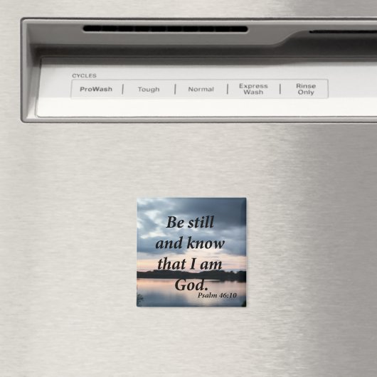 Psalm 46:10 magneet (Insitu (Vaatwasser))