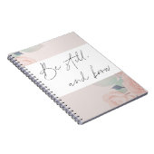 Psalm 46:10 Notitieboek- Wees stil en weet het Notitieboek (Rechterzijde)