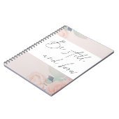 Psalm 46:10 Notitieboek- Wees stil en weet het Notitieboek (Linkerzijde)