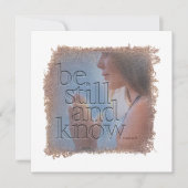 PSALM 46:10 - Personalized Notecard Notitiekaartje (Voorkant)