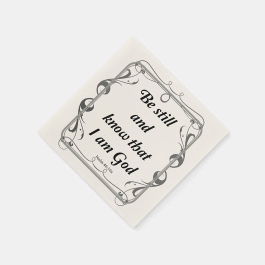 PSALM 46-10 SERVETTEN (Hoek)