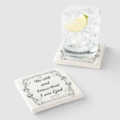 PSALM 46-10 STENEN ONDERZETTER (Zijkant)