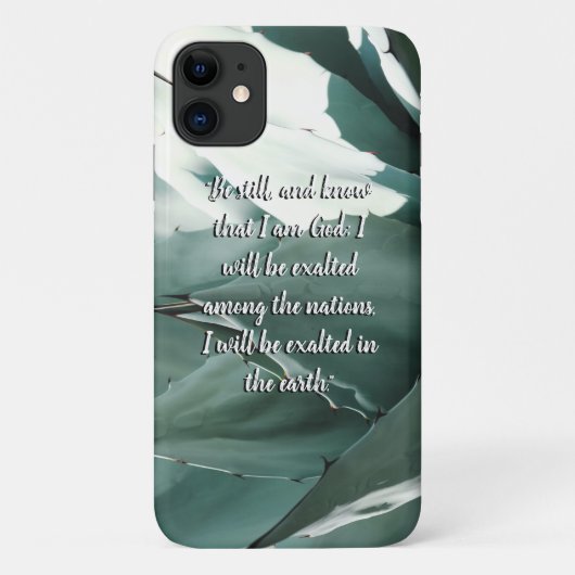 Psalm 46:10 telefoondraagtas Case-Mate iPhone case (Achterkant)