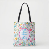 Psalm 46:10 Tote Bag (Voorkant)