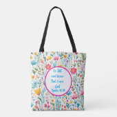 Psalm 46:10 Tote Bag (Achterkant)