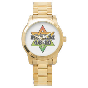 Psalm 46-10 - Vergulde Horloge