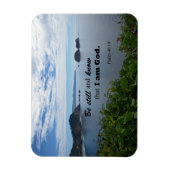 Psalm 46:10 Wees stil en weet dat ik God ben Magneet (Verticaal)