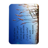 Psalm 46:10 Wees stil en weet dat ik God ben Magneet (Verticaal)