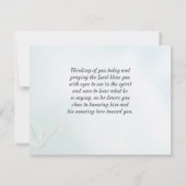 Psalm 46:10 Wees stil en weet dat Ik God ben Plat  (Achterkant)