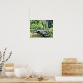 Psalm 46:10 Wees stil en weet dat ik God ben. Poster (Keuken)