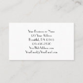 Psalm 46:10 Wees stil en weet dat ik God ben Visitekaartje (Achterkant)