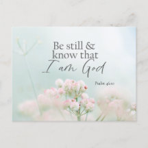 Psalm 46:10 Wees stil en weet dat ik God Bijbel Ve