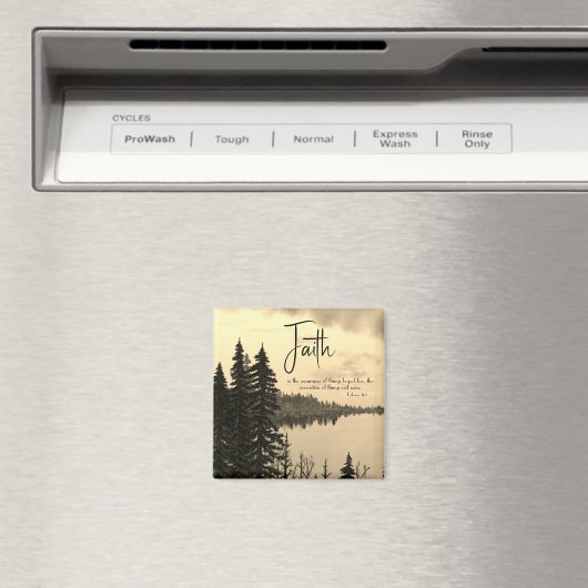 Psalm 46:10 Wees stil en weet dat ik God geloof Magneet (Insitu (Vaatwasser))