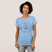 Psalm 46:10 Wees stil en weet T-shirt (Voorkant volledig)