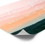 Psalm 46 10, Wees stil Misty Mountain Poster (Hoek)