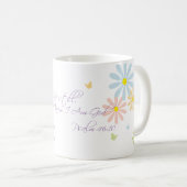 Psalm 46:10 Wees u ervan bewust dat Ik de Christel Koffiemok (Voorkant rechts)