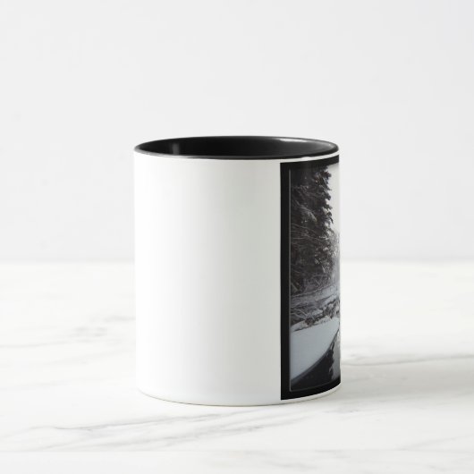 Psalm 46:10 - winterscène mok (Midden)