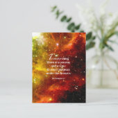 Psalm 46:1 briefkaart (Staand voorkant)