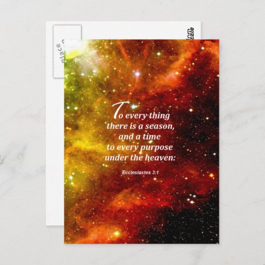 Psalm 46:1 briefkaart (Voorkant / Achterkant)