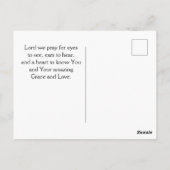 Psalm 46:1 God is onze schuilplaats en kracht Briefkaart (Achterkant)