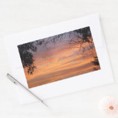 Psalm 46:1 God is onze toevlucht en kracht... Rechthoekige Sticker (Envelop)