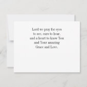 Psalm 46:1 God is onze Vluchtel en Sterkte Kaart (Achterkant)