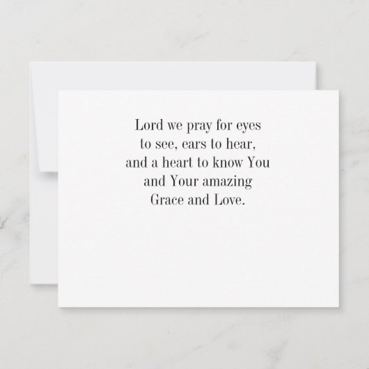 Psalm 46:1 God is onze Vluchtel en Sterkte Kaart (Achterkant)