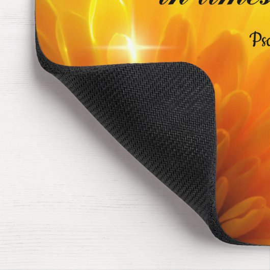 Psalm 46:1 Mousepad Muismat (Hoek)