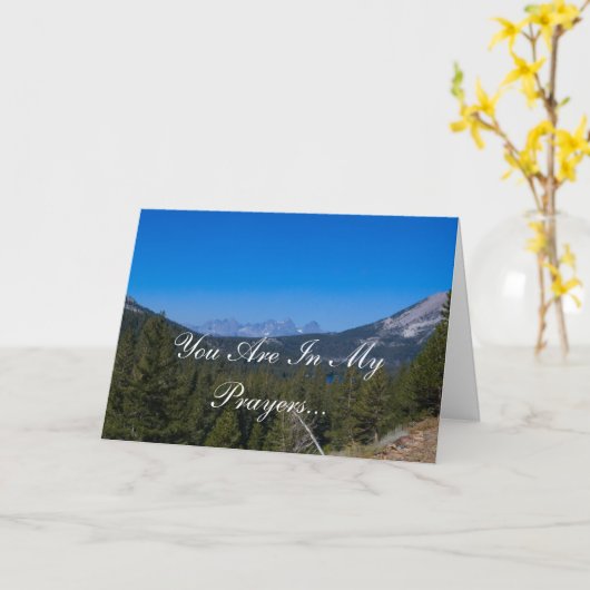 Psalm 46:3 Aanmoediging Kaart (Gele Bloem)