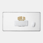 Psalm 46_5 Christelijke typografie Vector Bureaumat (Keyboard & Muis)