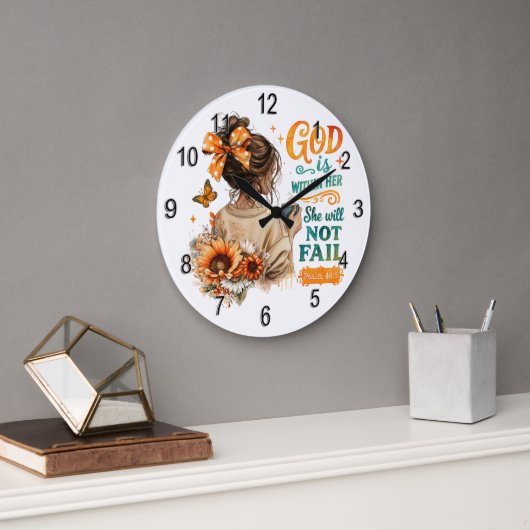 Psalm 46:5...  grote klok (Kantoor)