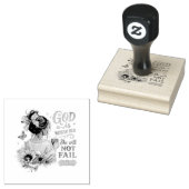 Psalm 46:5 rubberstempel (Gestempeld)